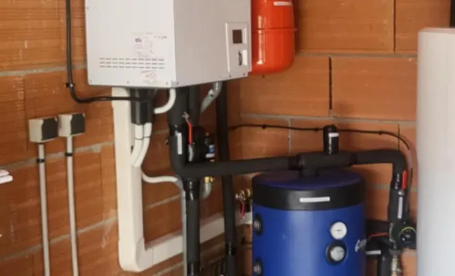 Remplacement d'une chaudière fuel par une pompe à chaleur air-eau à Carcassonne, Carcassonne, ECS Confort