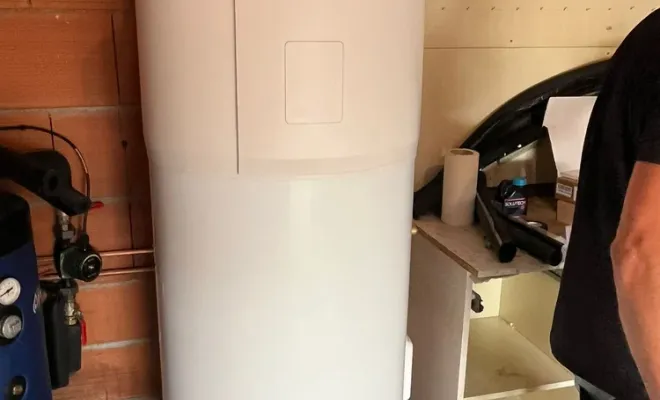 Remplacement d'une chaudière Fuel par une pompe à chaleur air-eau à Carcassonne, Carcassonne, ECS Confort