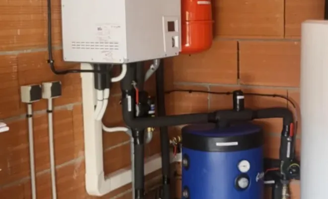 Remplacement d'une chaudière Fuel par une pompe à chaleur air-eau à Carcassonne, Carcassonne, ECS Confort